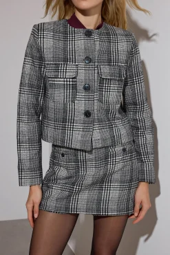 Trendyol Chaqueta de cuadros^Mujer Chaquetas