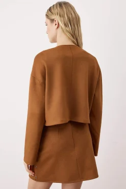 Trendyol Chaqueta de efecto ante^Mujer Chaquetas|Total Look