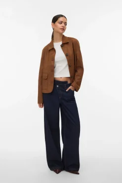 Vero Moda Chaqueta de efecto ante^Mujer Chaquetas