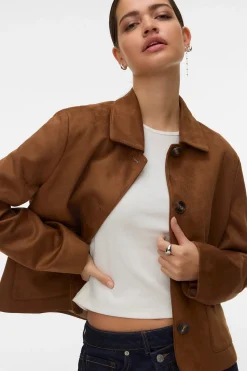 Vero Moda Chaqueta de efecto ante^Mujer Chaquetas