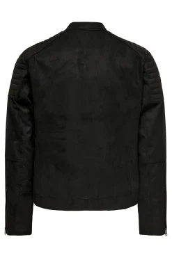 Only & Sons Chaqueta de hombre biker de suede.^Hombre Cazadoras