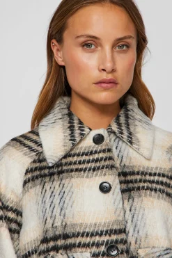 Vila Chaqueta de pa&ntilde;o abotonada^Mujer Chaquetas