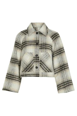 Vila Chaqueta de pa&ntilde;o abotonada^Mujer Chaquetas