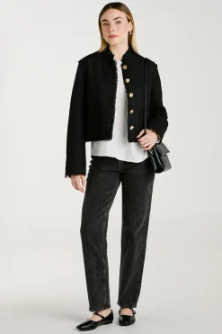 Vila Chaqueta de pa&ntilde;o con botones^Mujer Chaquetas