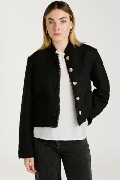 Vila Chaqueta de pa&ntilde;o con botones^Mujer Chaquetas