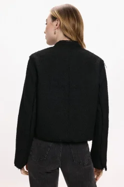 Vila Chaqueta de pa&ntilde;o con botones^Mujer Chaquetas