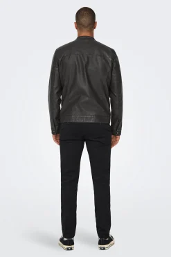 Only & Sons Chaqueta de polipiel^Hombre Cazadoras