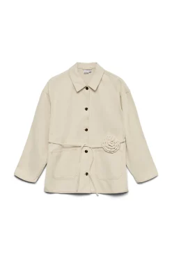 Vero Moda Chaqueta denim detalle flor^Mujer Chaquetas