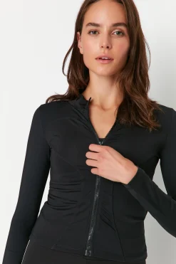 Trendyol Chaqueta deportiva costuras^Mujer Deporte