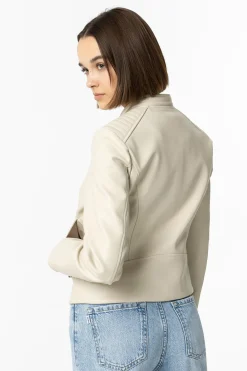 Tiffosi Chaqueta efecto piel^Mujer Chaquetas