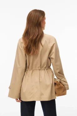 Vero Moda Chaqueta encerada y forro tartan^Mujer Chaquetas