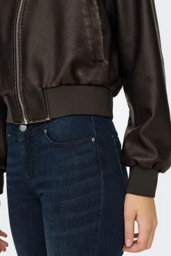 Only Chaqueta estilo aviador^Mujer Chaquetas