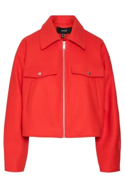 Vero Moda Chaqueta fieltro manga larga^Mujer Chaquetas