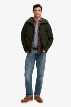 Superdry Chaqueta hombre sofshell con capucha^Hombre Cazadoras