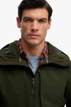 Superdry Chaqueta hombre sofshell con capucha^Hombre Cazadoras