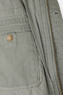 Silbon Chaqueta militar parches dye^Hombre Cazadoras