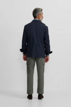 Silbon Chaqueta militar parches dye^Hombre Cazadoras