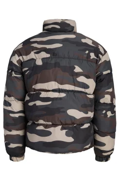 Jack & Jones Chaqueta puffer camuflaje^Hombre Cazadoras