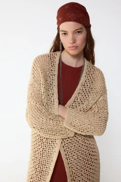 Slowlove Chaqueta punto cinta^Mujer Chaquetas