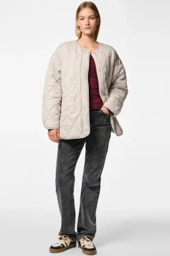 Pieces Chaqueta quilted botones^Mujer Chaquetas