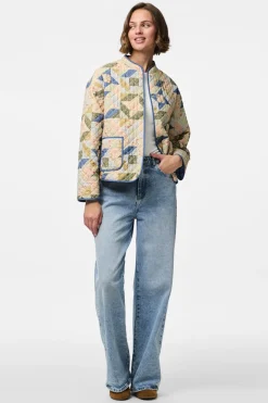 Pieces Chaqueta quilted patchwork^Mujer Chaquetas