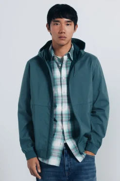 Springfield Chaqueta shoftshell capucha^Hombre Cazadoras