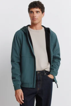 Springfield Chaqueta softshell capucha^Hombre Cazadoras