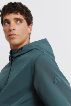 Springfield Chaqueta softshell capucha^Hombre Cazadoras