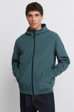 Springfield Chaqueta softshell capucha^Hombre Cazadoras
