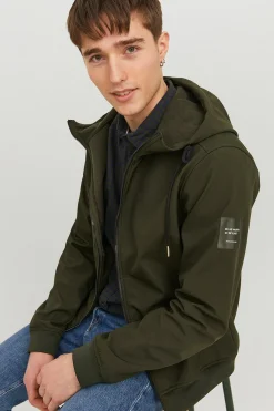 Jack & Jones Chaqueta softshell con capucha^Hombre Cazadoras