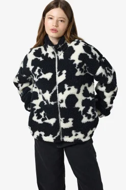 Noisy May Chaqueta teddy cuadros^Mujer Chaquetas|Abrigos