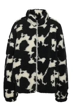 Noisy May Chaqueta teddy cuadros^Mujer Chaquetas|Abrigos