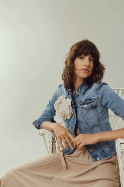 Vila Chaqueta vaquera^Mujer Chaquetas