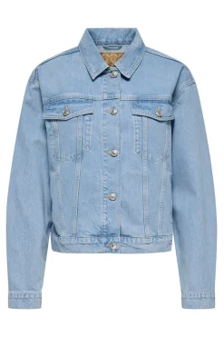 Only Chaqueta vaquera bolsillos delanteros^Mujer Chaquetas