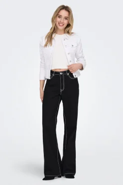 Only Chaqueta vaquera bolsillos delanteros^Mujer Chaquetas