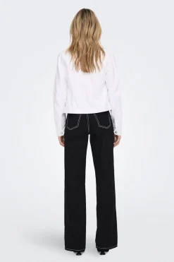 Only Chaqueta vaquera bolsillos delanteros^Mujer Chaquetas