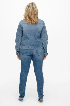 Only Carmakoma Chaqueta vaquera bolsillos talla grande^Mujer Chaquetas