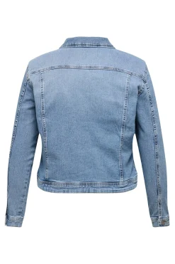 Only Carmakoma Chaqueta vaquera bolsillos talla grande^Mujer Chaquetas