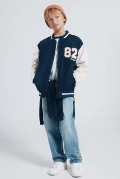 Springfield Kids Chaqueta varsity beisbolera ni&ntilde;o^Niños Abrigos Y Chaquetas