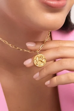 Singularu Charm Huella Baño Oro^Mujer Bisutería