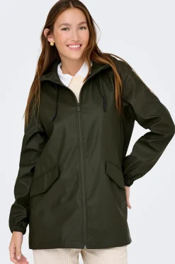 JDY Chubasquero con capucha^Mujer Chaquetas