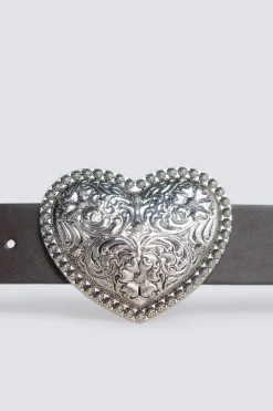 Springfield Cintur&oacute;n hebilla coraz&oacute;n^Mujer Cinturones