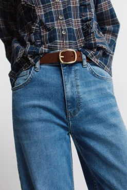 Springfield Cintur&oacute;n hebilla ovalada^Mujer Cinturones