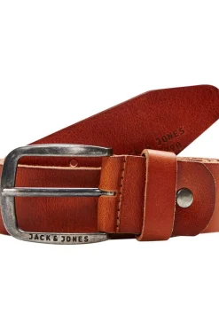 Jack & Jones Cinturón piel hebilla metálica^Hombre Cinturones