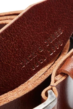 Jack & Jones Cintur&oacute;n piel hebilla met&aacute;lica^Hombre Cinturones