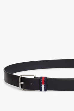 Tommy Jeans Cintur&oacute;n marino con hebilla met&aacute;lica^Hombre Cinturones