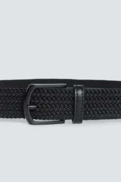 Springfield Cintur&oacute;n trenzado monocolor^Hombre Cinturones