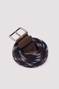 Springfield Cintur&oacute;n trenzado multicolor^Hombre Cinturones