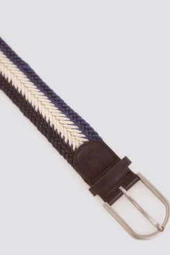 Springfield Cintur&oacute;n trezado espiga^Hombre Cinturones