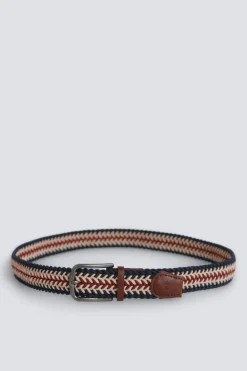 Springfield Cinturón trezado tricolor^Hombre Cinturones